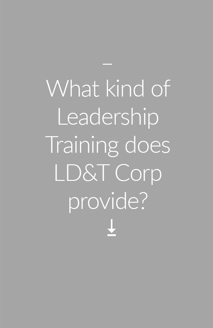 What kind of Leadership Training does LD&T Corp provide?