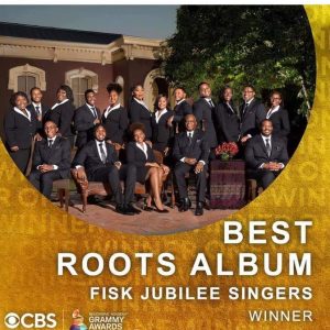 Ariana Fisk Grammy for Jubilee Choir